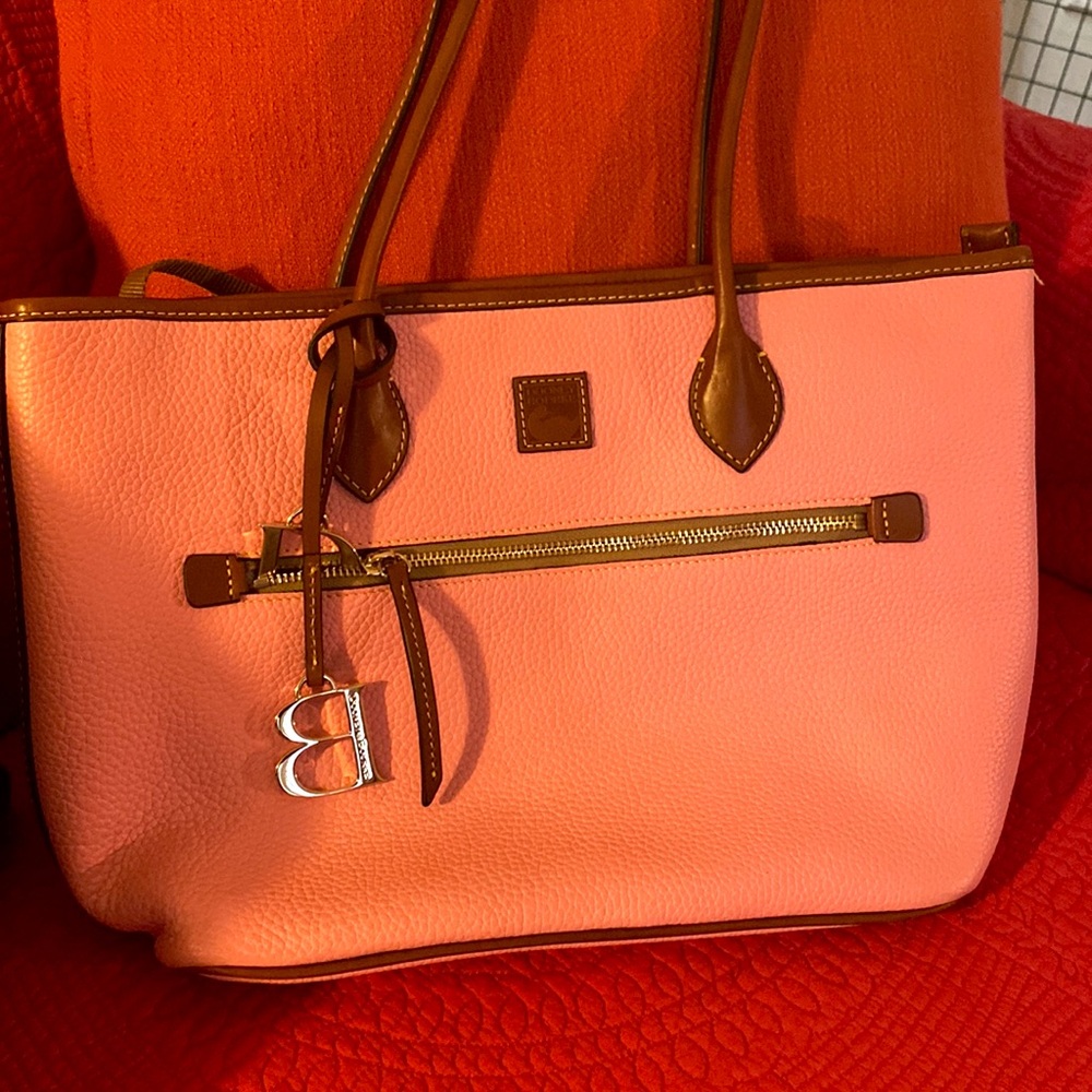 Dooney Bourke pebbled leather tote